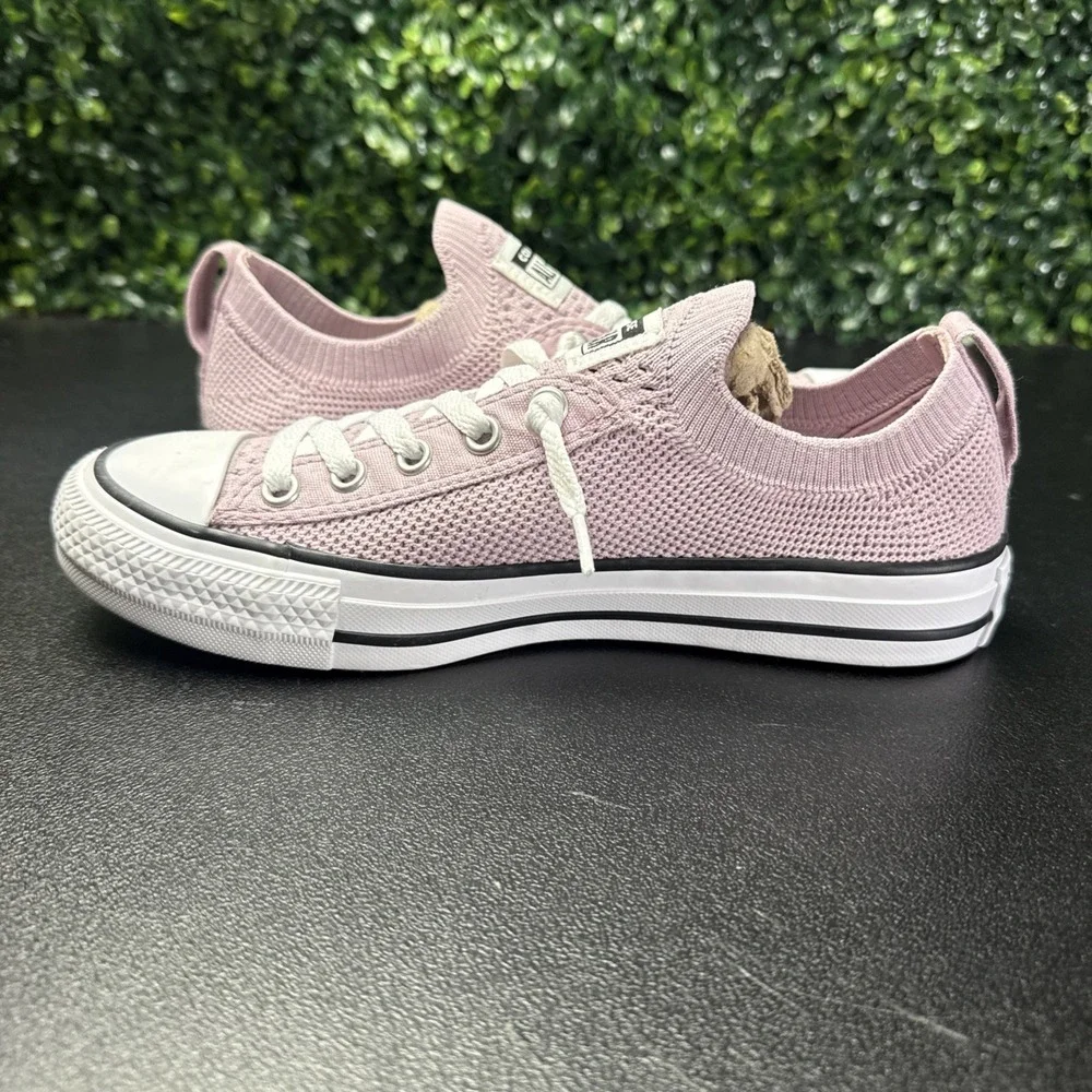 Converse Chuck Taylor Shoreline Knit Barely Rose Slip-On Shoes Women's Size 4